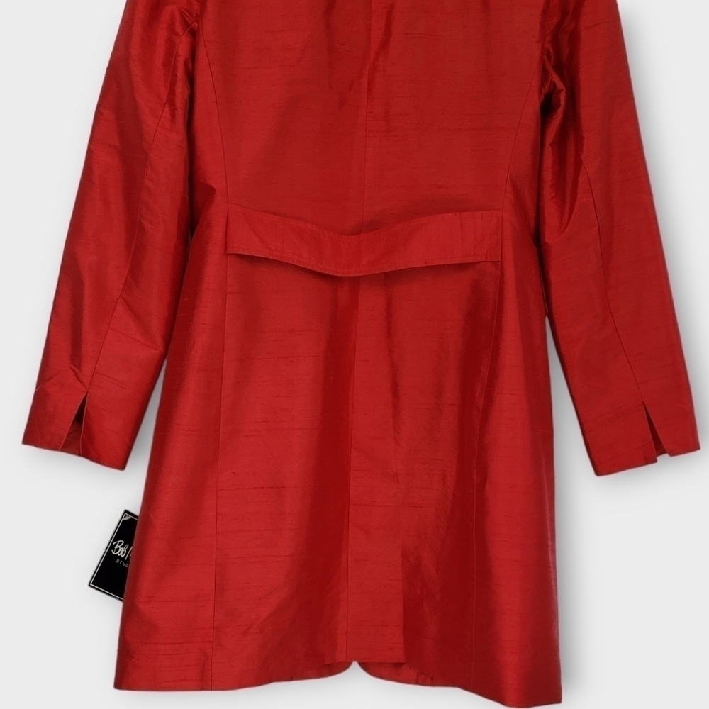 Bob Mackie Studio Silk Jacket Size 6 - Picture 5 of 11